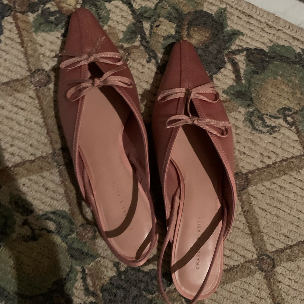 BRAND NEW Charles & Kieth flats